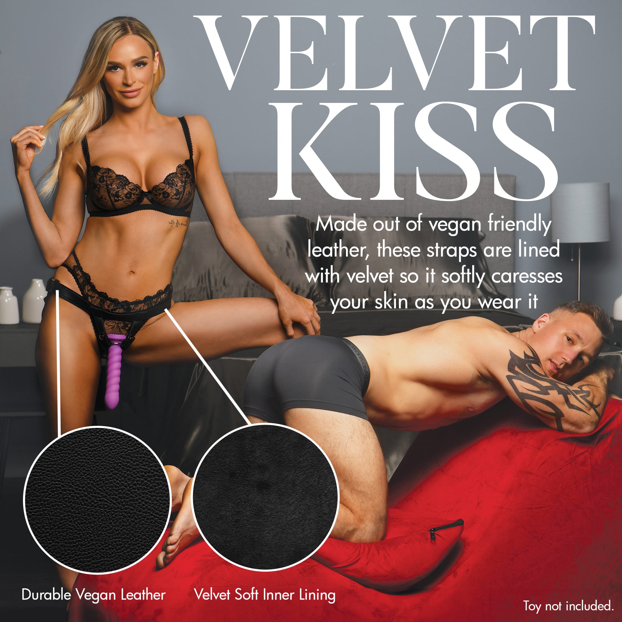 Velvet Kiss Strap-on Harness