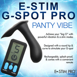 E-stim G-spot Silicone Panty Vibe