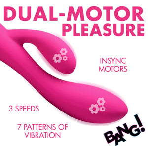 10x Flexible Silicone Rabbit Vibrator -