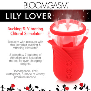 Lily Lover Sucking & Vibrating Clitoral Stimulator