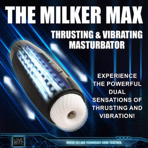 The Milker Max Thrusting And Vibrating Masturbator