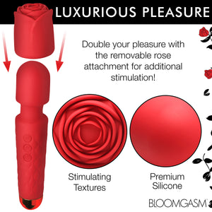 Deluxe Silicone Rose Wand