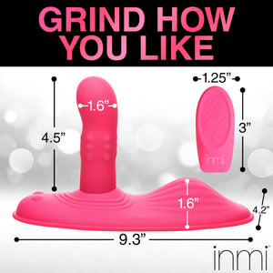 Spin N' Grind Rotating And Vibrating Silicone Sex Grinder