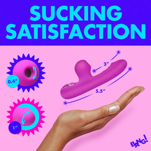 Mini Suction Silicone Rabbit Vibrator