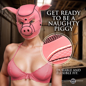 Swine Pig Neoprene Hood