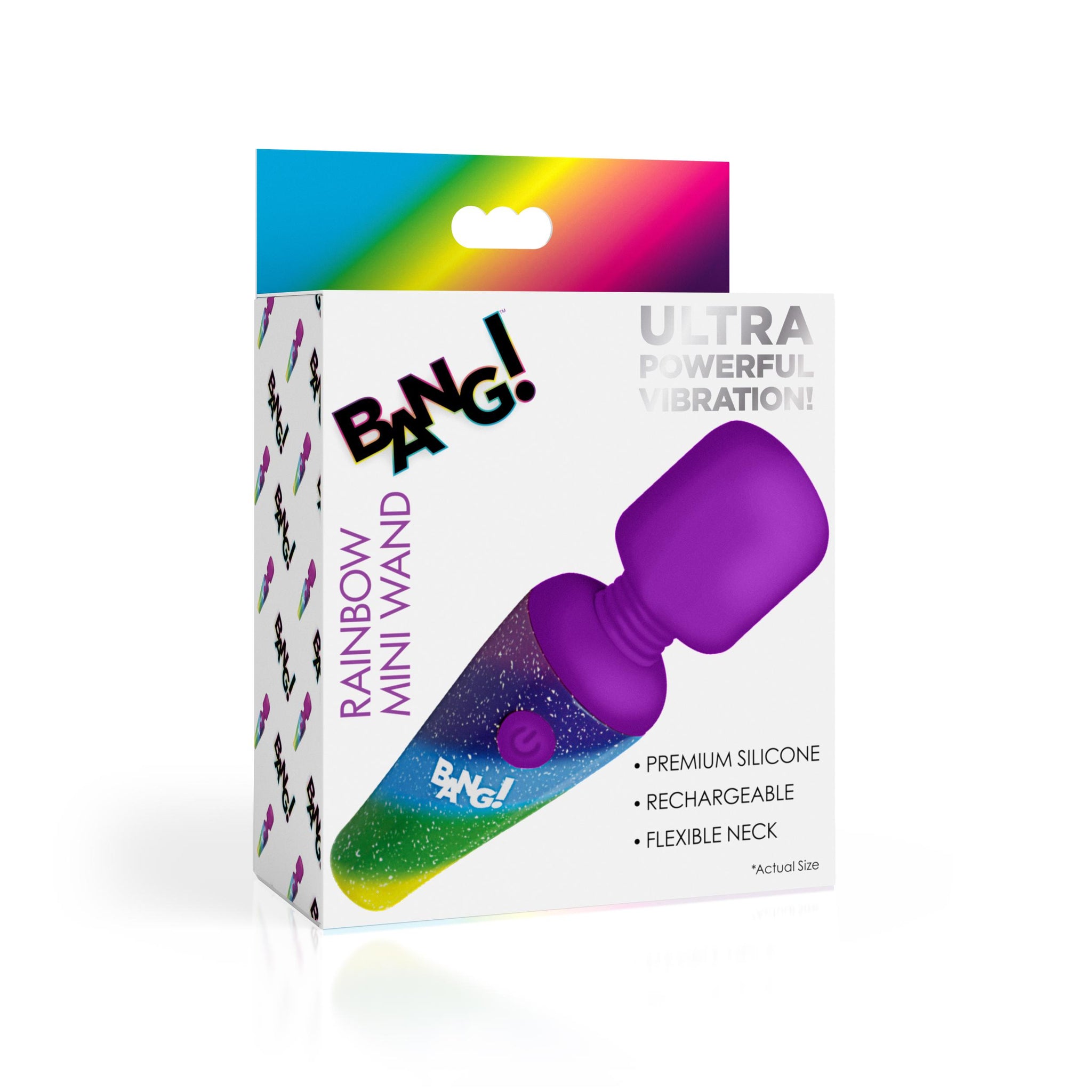 Rainbow Mini Silicone Wand