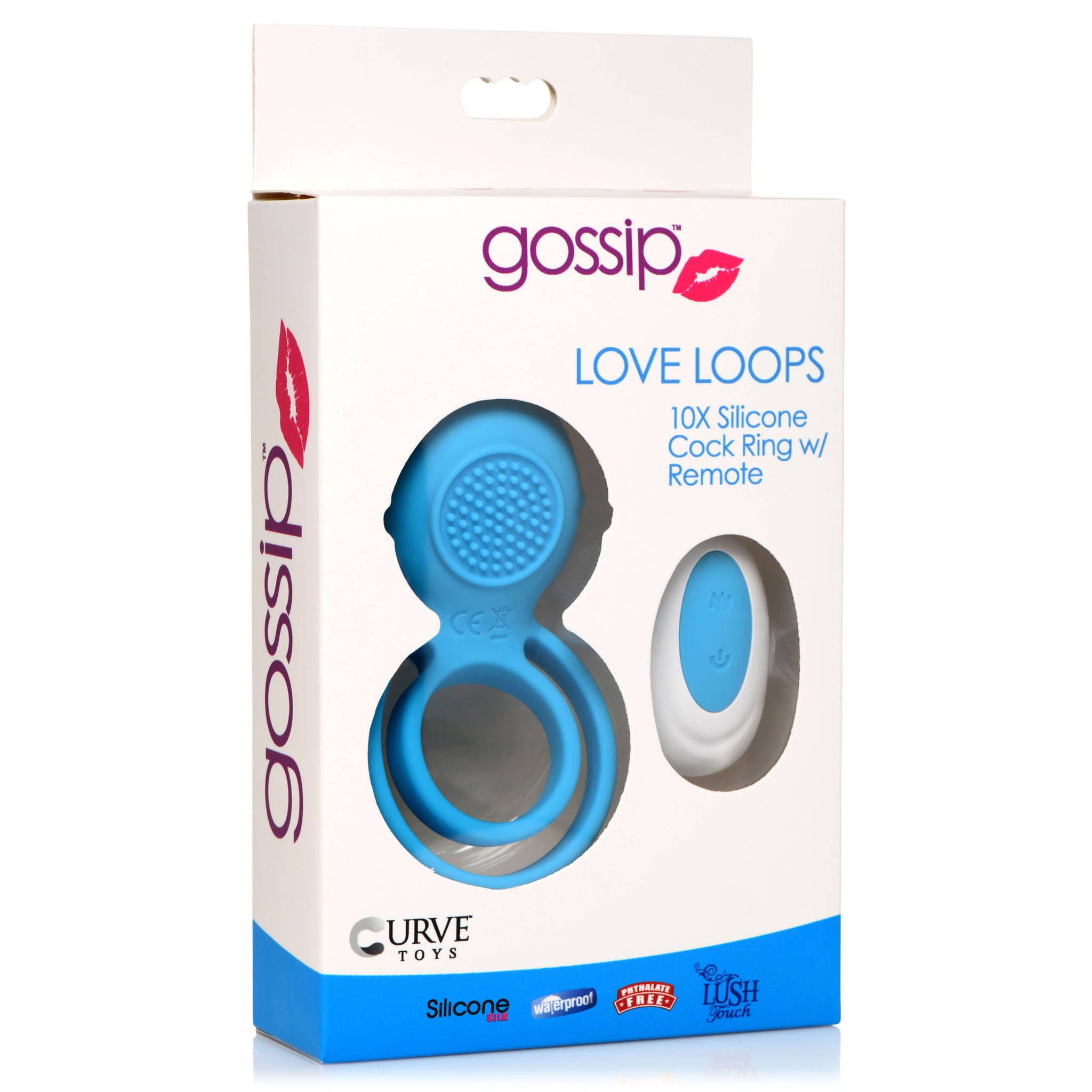 Love Loops 10x Silicone Cock Ring With Remote