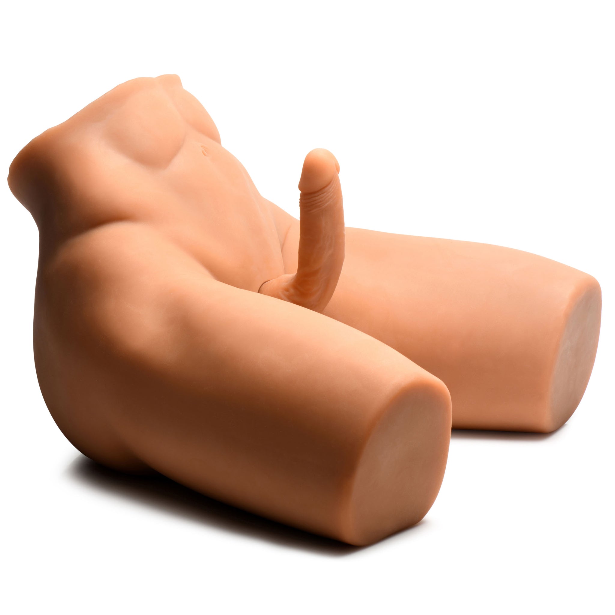 Poseable Torso With Thrusting Dildo