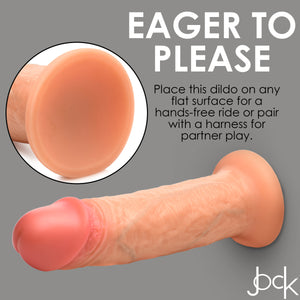 Real Skin Silicone Dildo - Inch