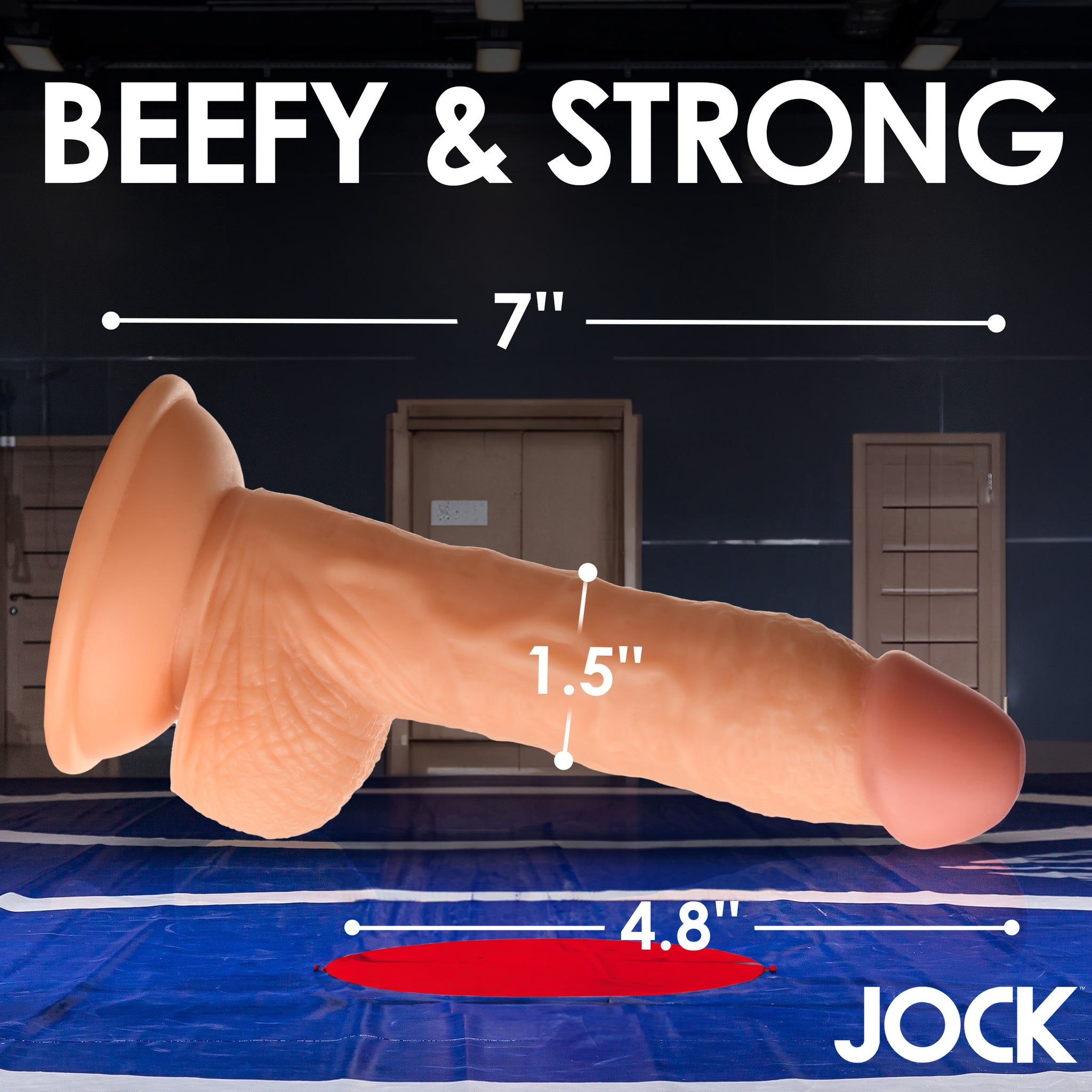 Wrestling Wayne 7 Inch Dildo