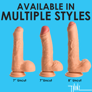 7 Inch Dildo With Foreskin