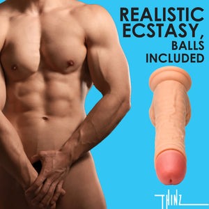 7 Inch Dildo With Foreskin