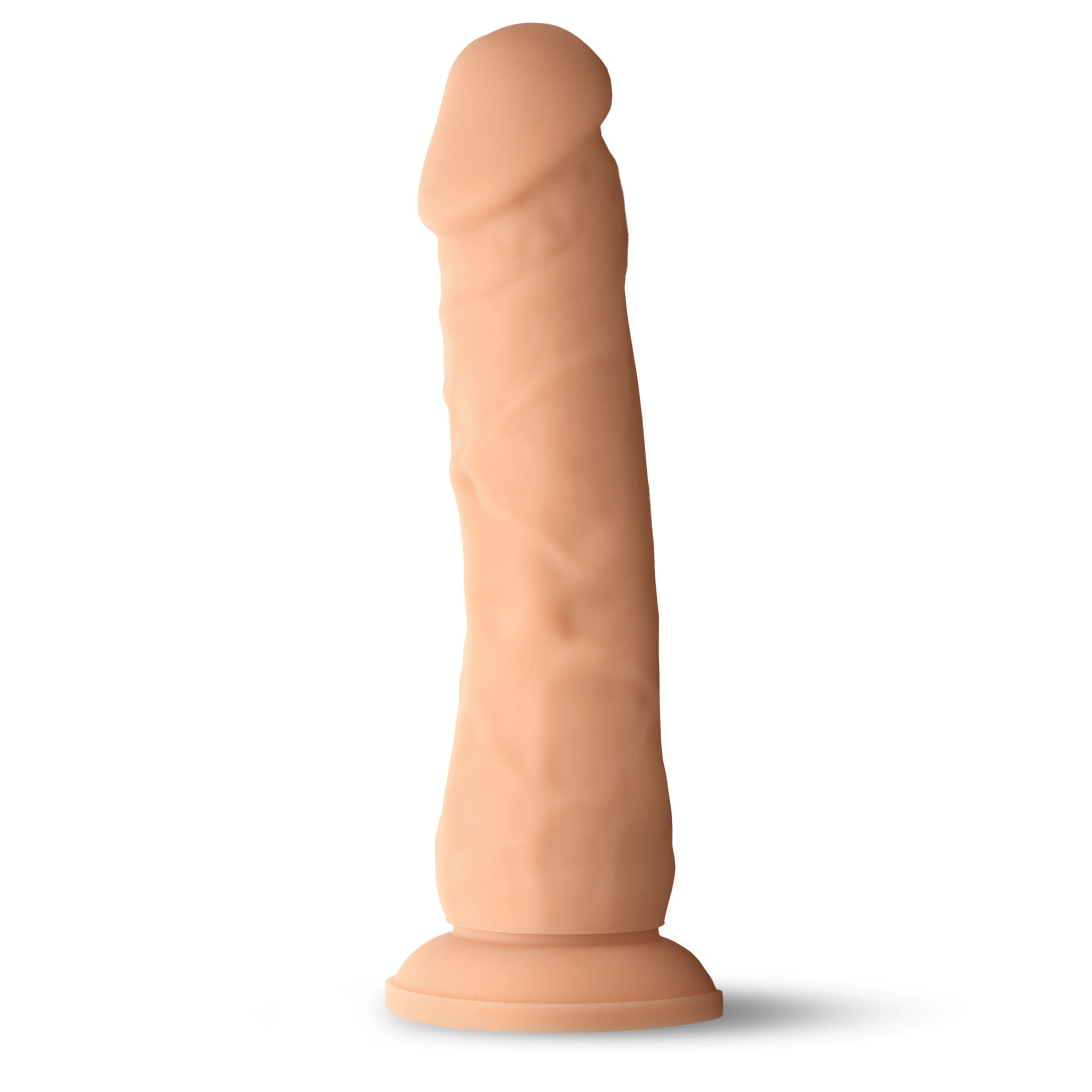 Easy Riders 7 Inch Silicone Dildo - Light