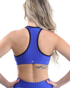 Firenze Activewear Sports Bra - Blue [MADE IN ITALY]