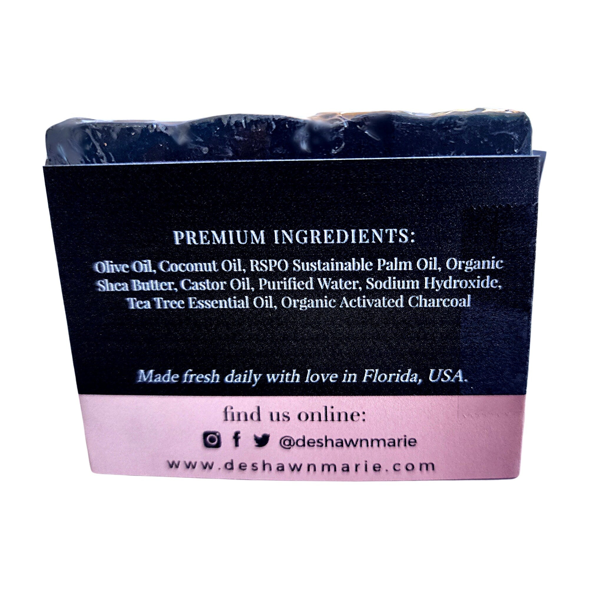 Charcoal Tea Tree Soap