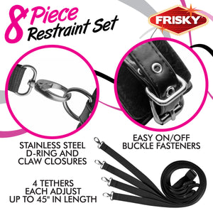 Frisky 8 Piece Restraint Set