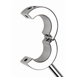 Locking Mounted Cbt Scrotum Cuff With Bar