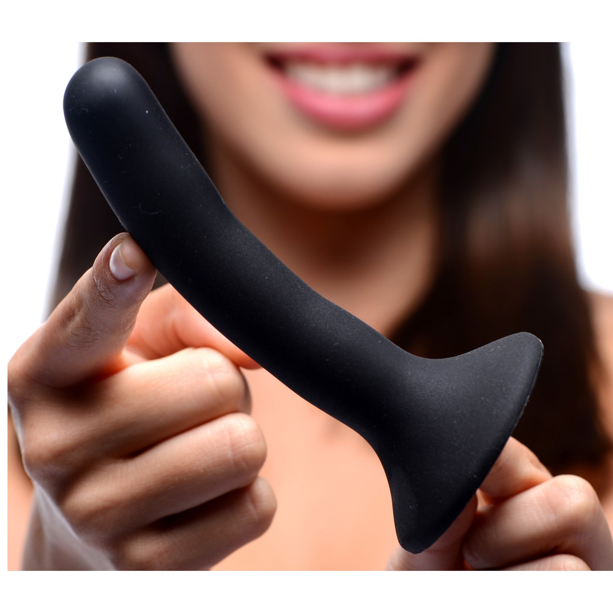 Black Silicone Strap-on Dildo -