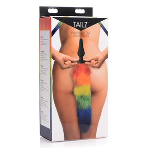 Rainbow Tail Anal Plug