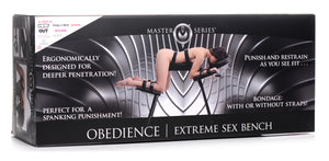 Obedience Extreme Sex Bench With Restraint Straps