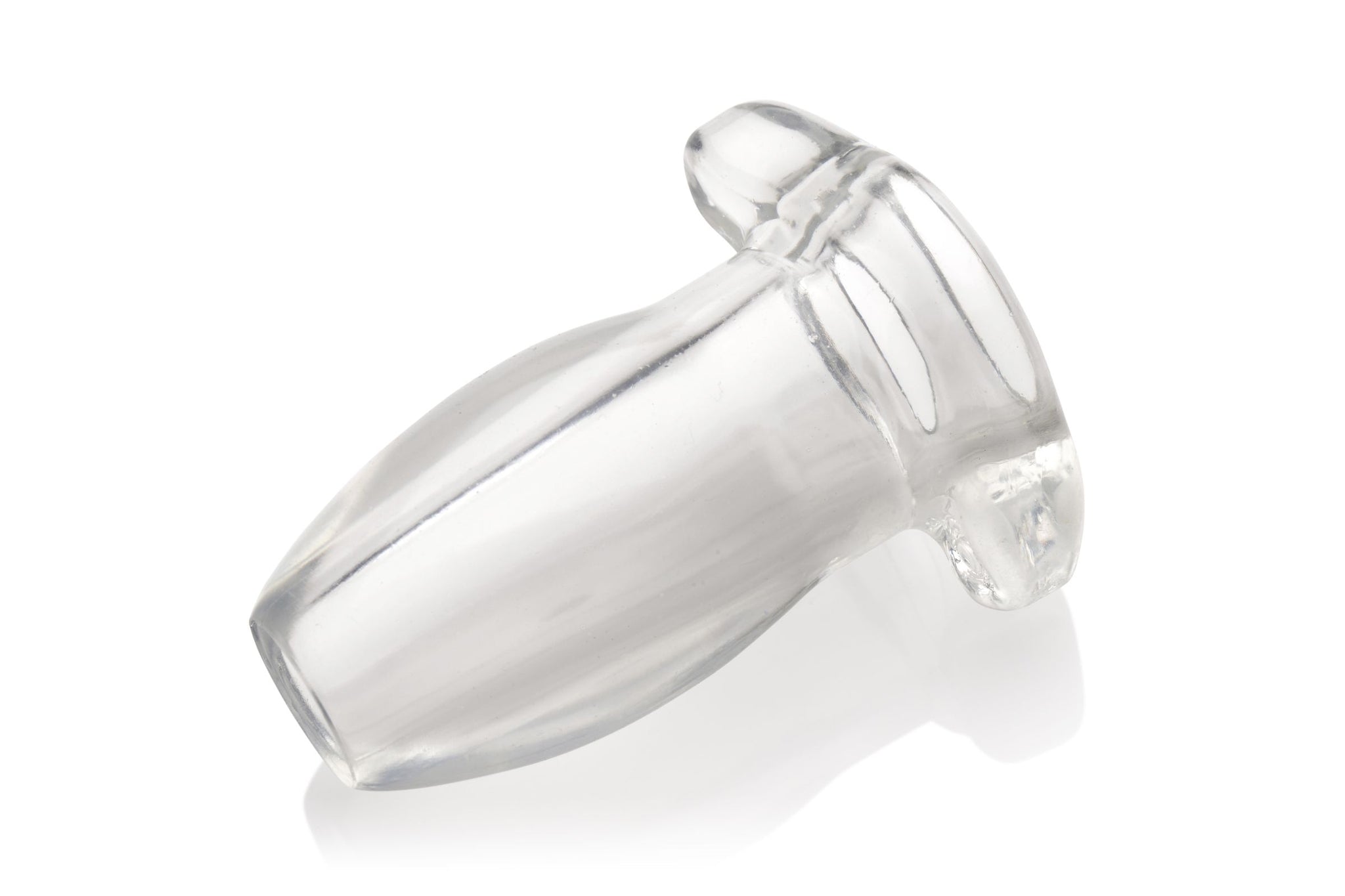 Peephole Clear Hollow Anal Plug