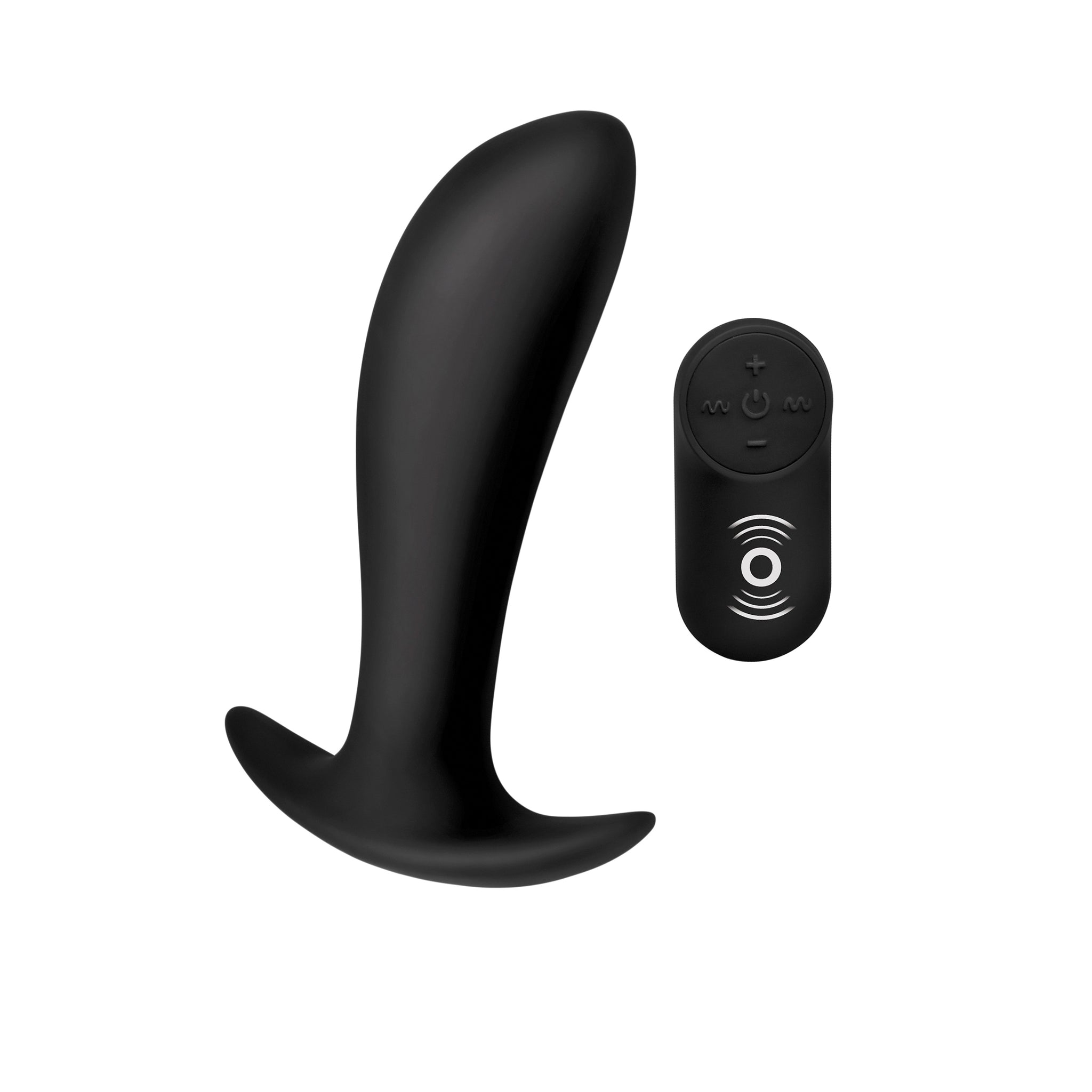 Silicone Prostate Vibrator With Remote Control