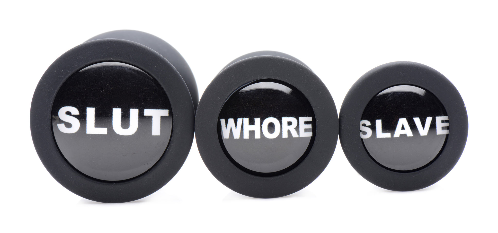 Dirty Words Anal Plug Set