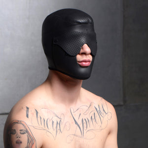 Scorpion Hood With Removable Blindfold And Face Mask