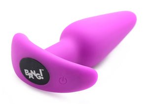 Remote Control 21x Vibrating Silicone Butt Plug