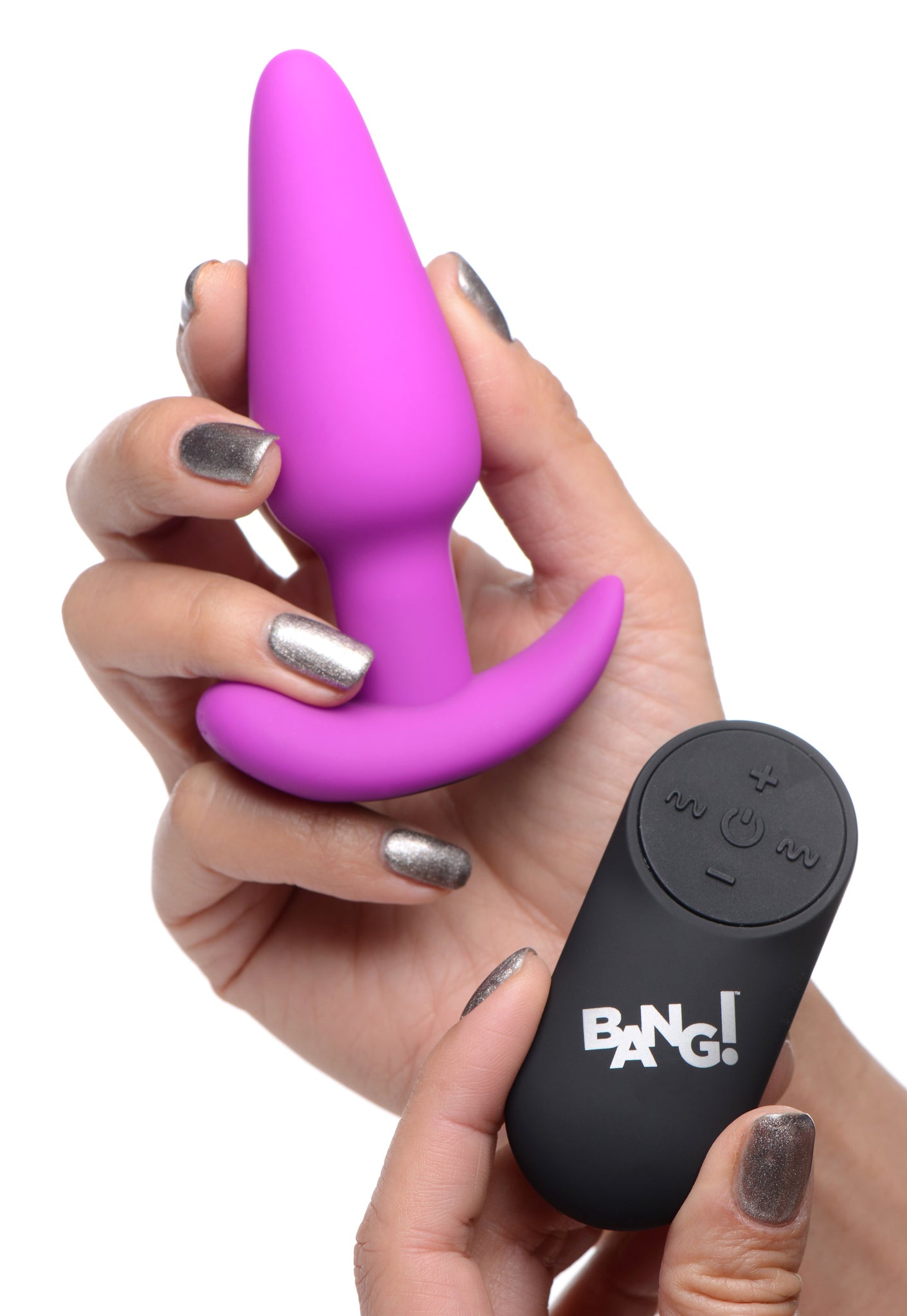 Remote Control 21x Vibrating Silicone Butt Plug