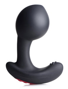 10x Inflatable And Vibrating Silicone Prostate Plug