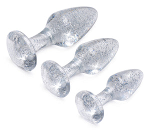 Glitter Gem Anal Plug Set