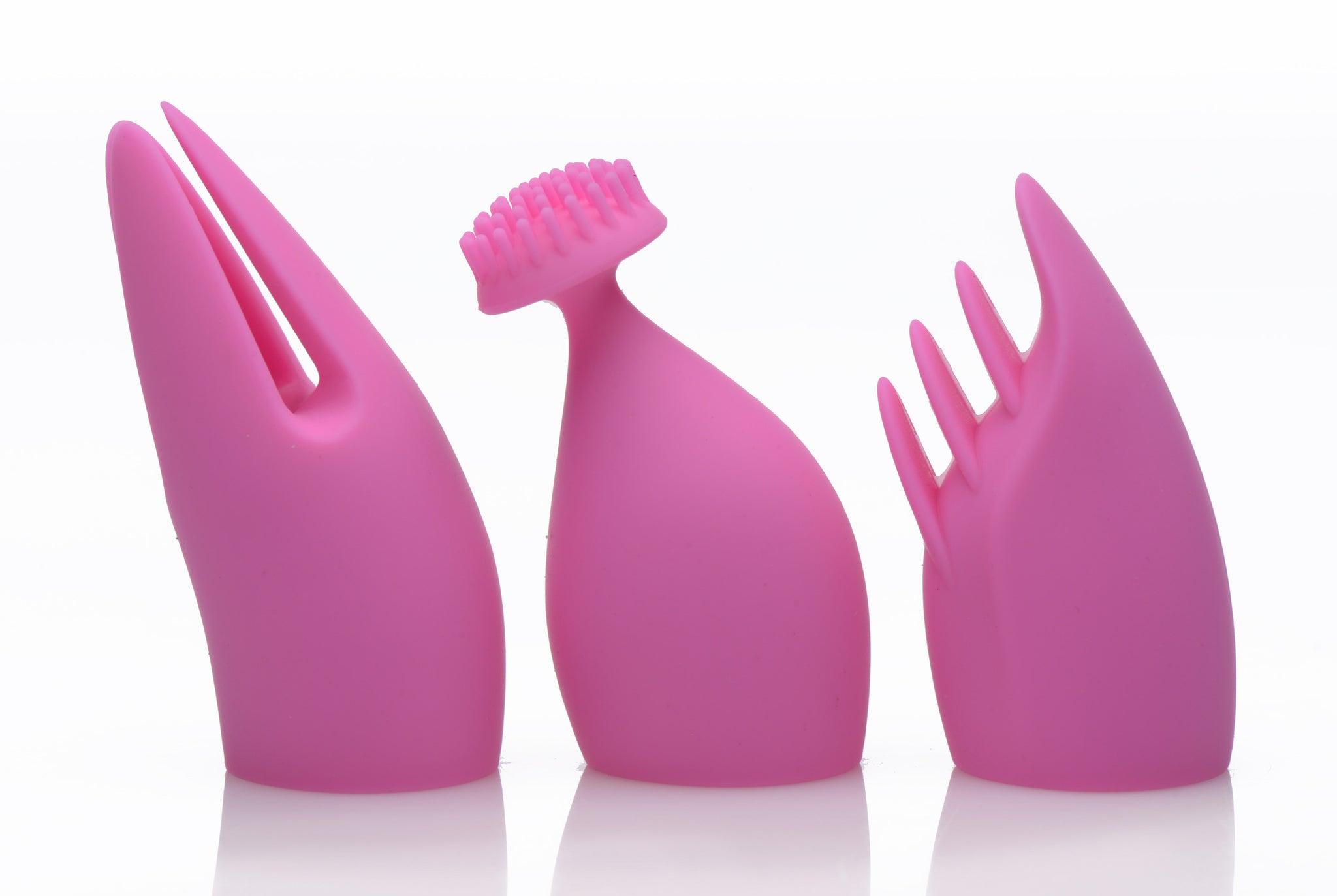 10x Versa-thrust Vibrating And Thrusting Silicone Rabbit With 3 Attachments