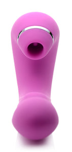 Shegasm 5 Star 10x Tapping G-spot Silicone Vibrator With Suction