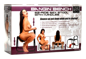 Bangin Bench Ez-ride Sex Stool With Handles