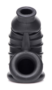 Dark Chamber Silicone Chastity Cage