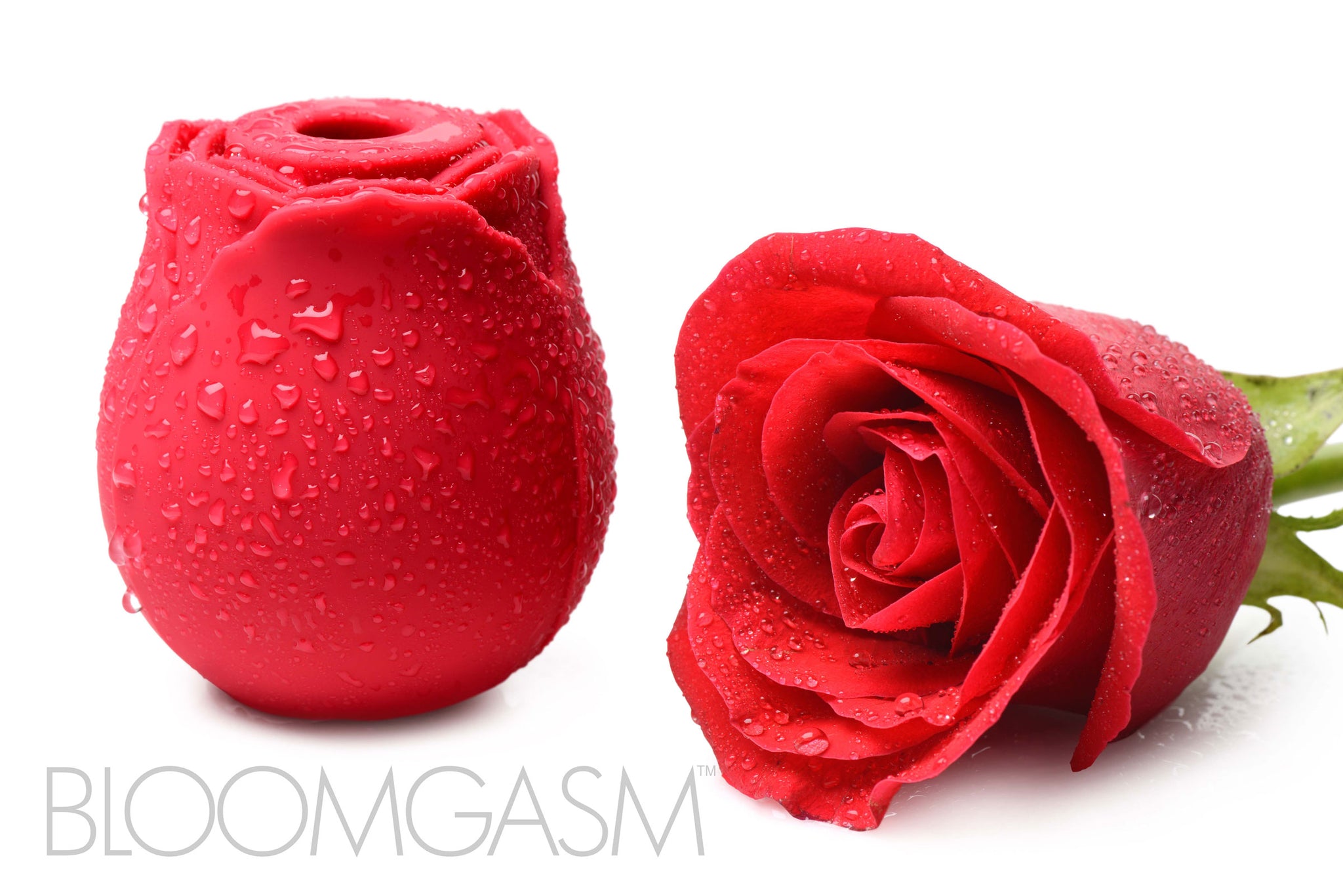 Bloomgasm Wild Rose 10x Silicone Clit Stimulator