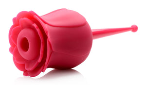 Bloomgasm Rose Buzz 7x Silicone Clit Stimulator And Vibrator