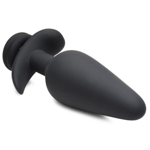 Interchangeable 10x Vibrating Silicone Anal Plug With Remote