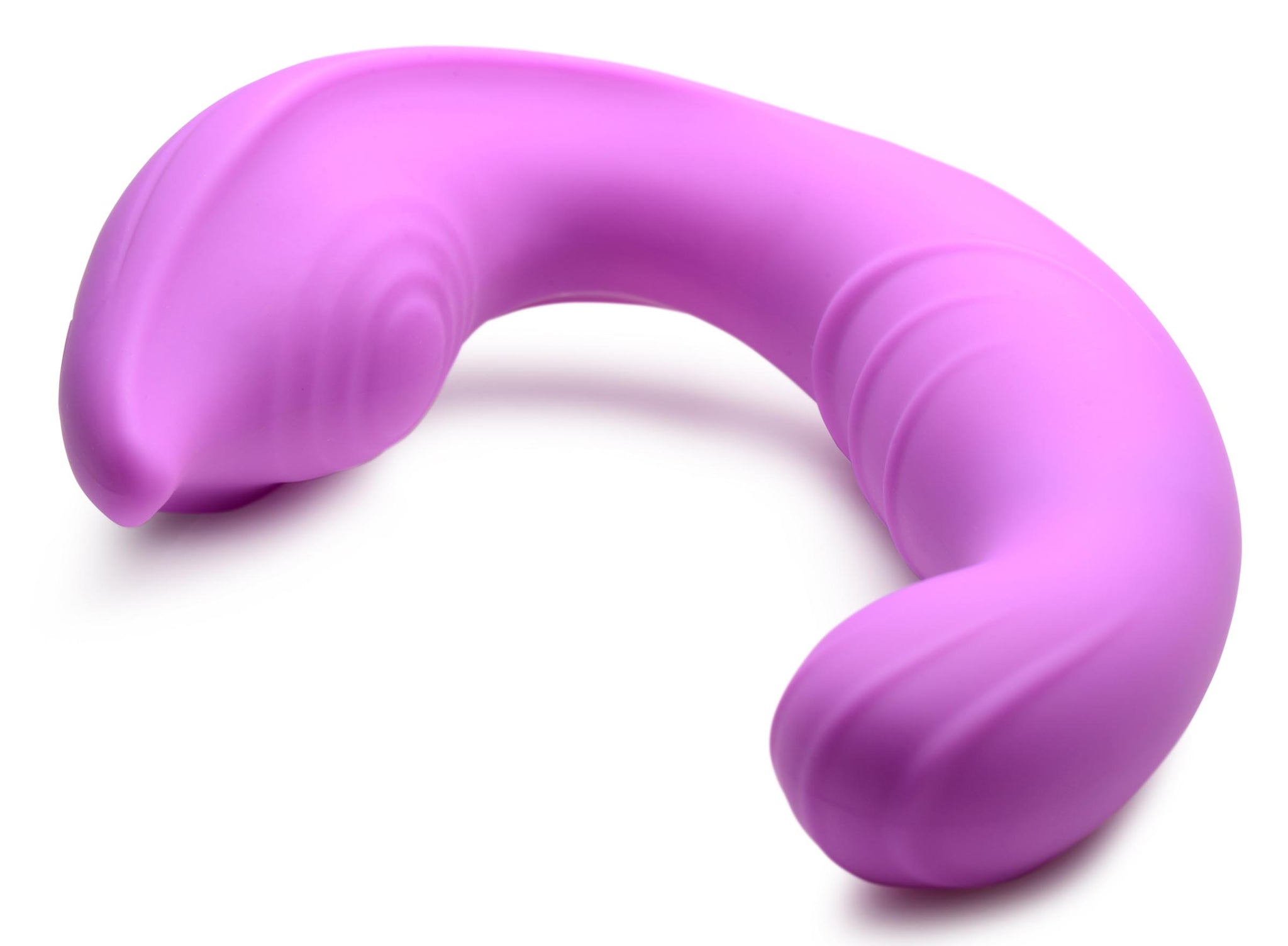 5x Come Hither Silicone Vibrator With Remote Control