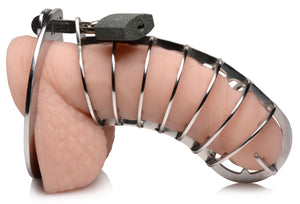 Stainless Steel Spiked Chastity Cage