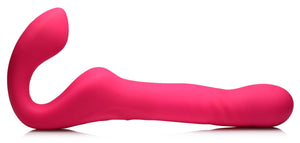 30x Thrusting And Vibrating Strapless Strap-on With Remote Control