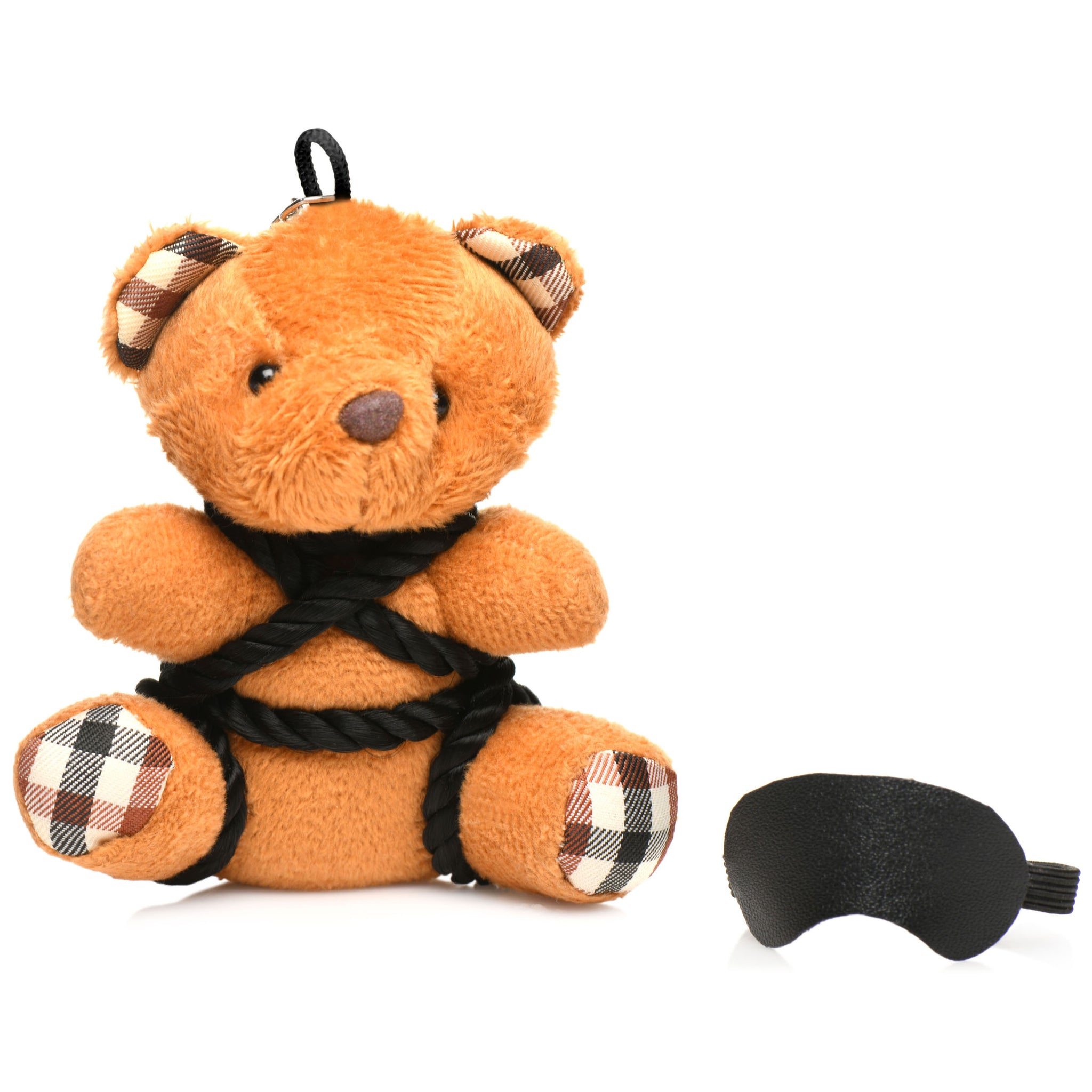 Shibeari Teddy Bear Keychain