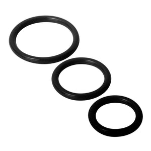 Trinity Silicone Cock Rings