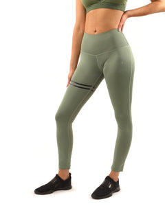 Huntington Set - Leggings & Sports Bra - Olive Green