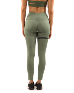 Huntington Set - Leggings & Sports Bra - Olive Green